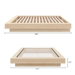 Nexera Queen Platform Bed (60