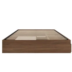 Nexera Queen Platform Bed with 3-Drawer Storage (60
