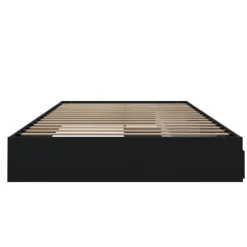 Nexera Queen Platform Bed with 3-Drawer Storage (60") - Black New