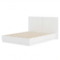Nexera Queen Platform Bed with Headboard (60