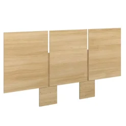 SUA-V Queen Platform Bed with Headboard (60") Natural Sale