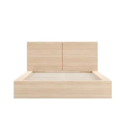 Nexera Queen Platform Bed with Headboard (60