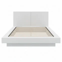 Nexera Queen Platform Bed with Headboard (60
