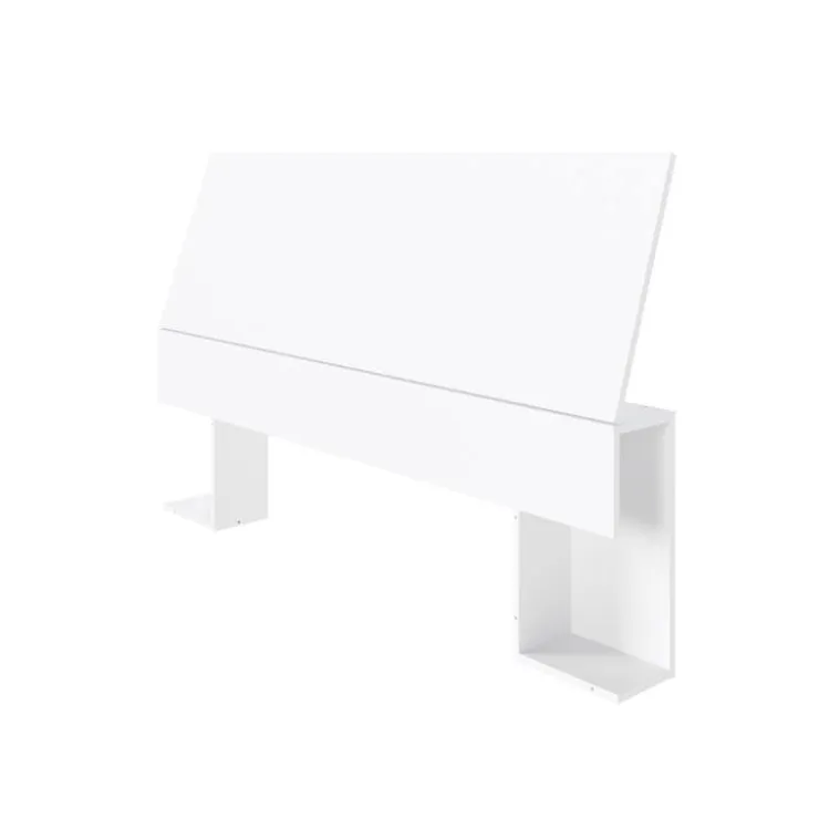 Nexera Queen Size Panel Headboard, - White Discount