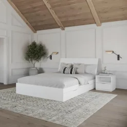 Nexera Queen Storage Bedroom Set (60") - 3 pcs - White Best