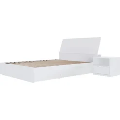 Nexera Queen Storage Bedroom Set (60") - 3 pcs - White Discount