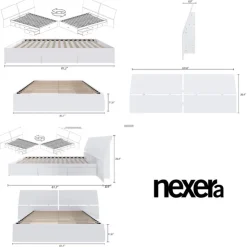 Nexera Queen Storage Bedroom Set (60