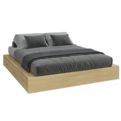 SUA-V Queen Storage Bedroom Set with 6-Drawer Storage (60") - 4 pcs Natural Online