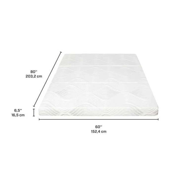 Dreamstar Queen Tri-Fold Memory Foam Mattress - 60" Trifold Hot