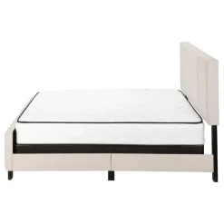 Monarch Queen Upholstered Bed with Headboard (60
