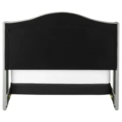 Monarch Queen Velvet Bed with Headboard (60