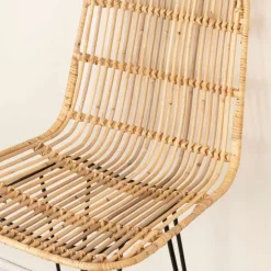 Meubles South Shore Rattan Dining Chair. Set Of 2 - South Shore Rattan and Black Sale