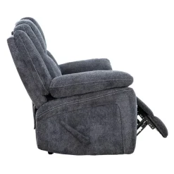Reclining Loveseat Grey Outlet