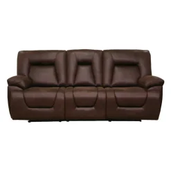 Reclining Sofa Brown Hot