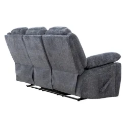 Reclining Sofa Grey Discount