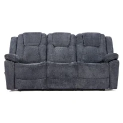 Reclining Sofa Grey Discount