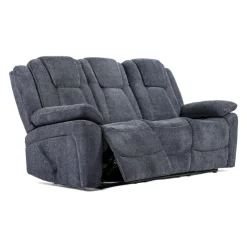 Reclining Sofa Grey Discount