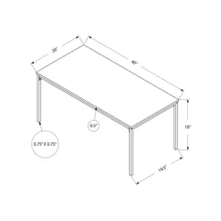 Monarch Rectangular Coffee Table - Dark Taupe Outlet