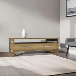MEQ Rectangular Coffee Table with Storage SESAME Clearance
