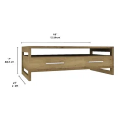 MEQ Rectangular Coffee Table with Storage SESAME Clearance