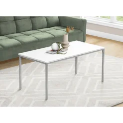 Monarch Rectangular Coffee Table - White Online