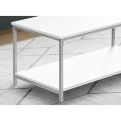 Monarch Rectangular Coffee Table - White Best