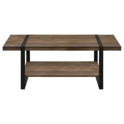 Monarch Rectangular Coffee Table - Brown Online