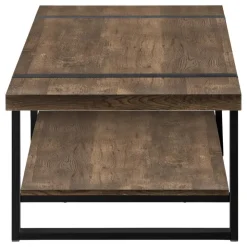 Monarch Rectangular Coffee Table - Brown Online