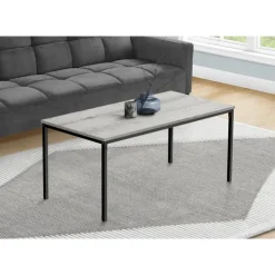 Monarch Rectangular Coffee Table - Grey Clearance