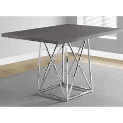 Monarch Rectangular Dining Table 48" - Grey