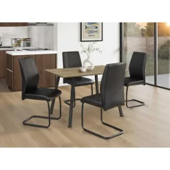 Monarch Rectangular Dining Table 48" - Dark Taupe Discount