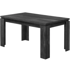 Monarch Rectangular Dining Table 60" - Black Outlet