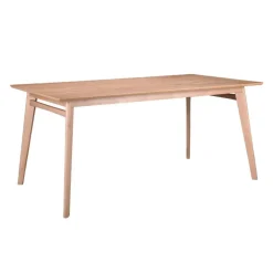 Rectangular Dining Table - 66 in x 35.5 in Beige