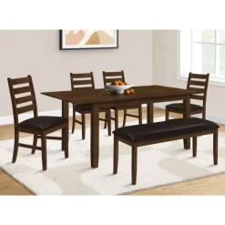 Monarch Rectangular Extendable Dining Table 60" to 78" - Brown Online