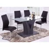 Rectangular Glass Dining Table 60" Sale