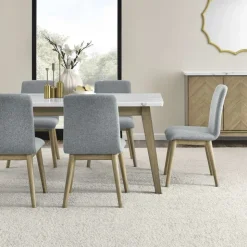 Rectangular Marble Top Dining Table 72