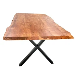 Rectangular Solid Wood Dining Table - 84" Acacia Best