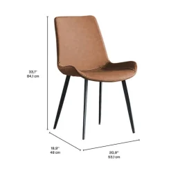 Rectangular Solid Wood Dining Table with 4 Chairs - 67