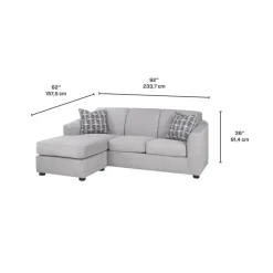 Sofa By Fancy Reversible Sectional White/Beige Best