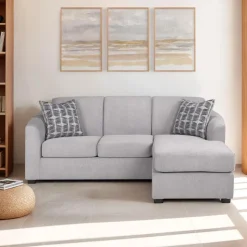 Sofa By Fancy Reversible Sectional White/Beige Best