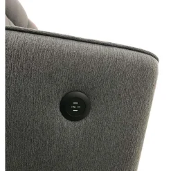 Reversible Sectional Bed with USB Ports Grey Sale