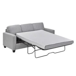 Sofa By Fancy Reversible Sleeper Sofa with Chaise - Grey Light Grey New