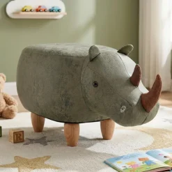 Rhinoceros-Shaped Kids Pouf – 28