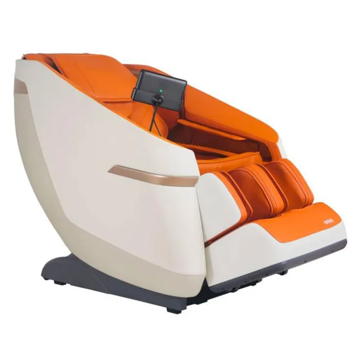 Rocking Massage Chair with Touchscreen - 2D Orange/Beige Sale