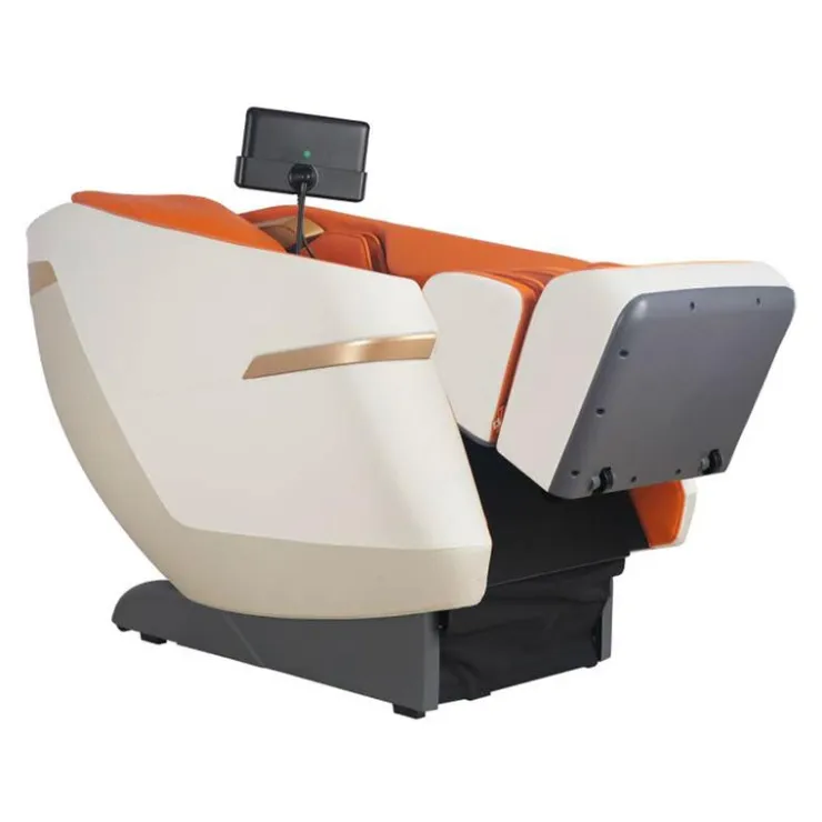 Rocking Massage Chair with Touchscreen - 2D Orange/Beige Sale
