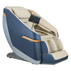 Rocking Massage Chair with Touchscreen - 2D Grey/Blue Sale