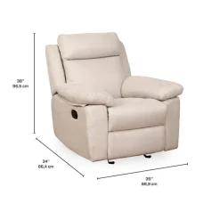 Rocking Recliner Beige Sale