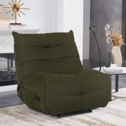 Rocking Recliner with Phone Holder - Green Online