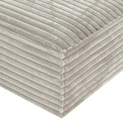 Rolled & Compressed Right Sectional in Corduroy Velvet 3 pcs - Beige Online