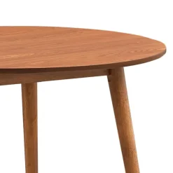 Round Dining Table 42" Brown